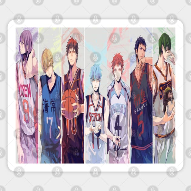 Kuroko No Basket, Basketball Sticker by RedoneDesignART